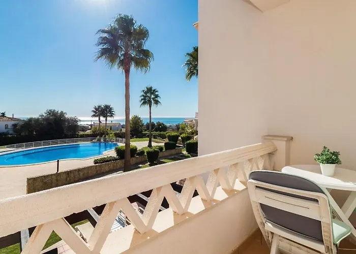 度假居 Fantastic Townhouse With Pool And Sea Views